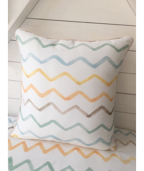 ZIGZAG AND STARS Pillow