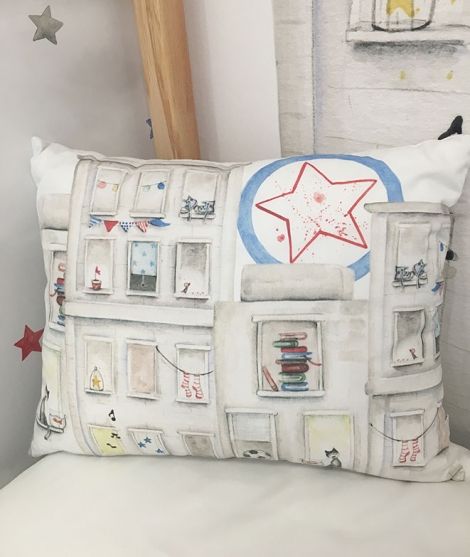 BUILDINGS Personalized Pillow