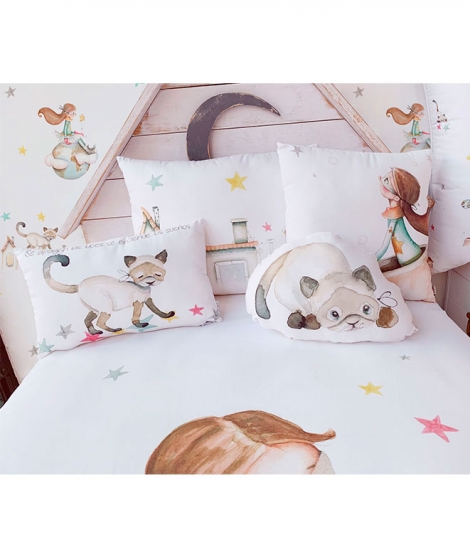 SUPER CAT Personalized Pillow