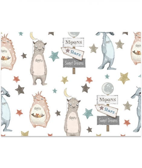 Individual infantiles placemat MOON V