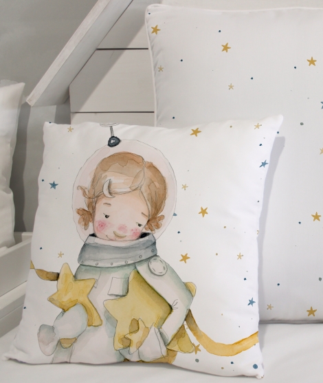 STELLE SPACE Cuscino Infantile