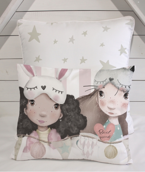 BEST FRIENDS Personalized Pillow