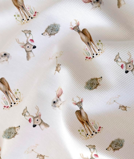 Fabric "Little animals"