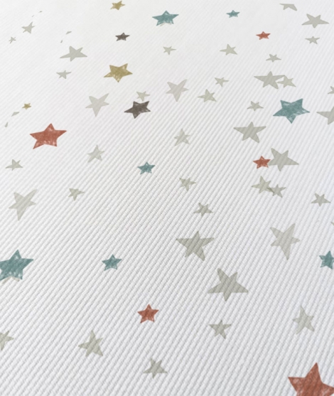 Fabric "Stars moons"