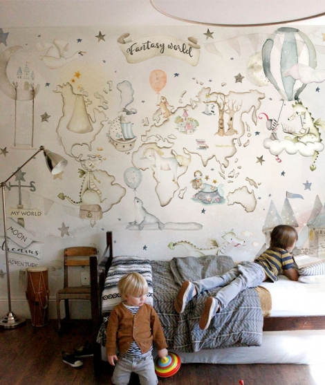 FANTASY WORLD Mural de papel pintado