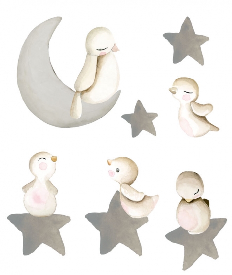 LITTLE BIRDS II - Packs of stickers
