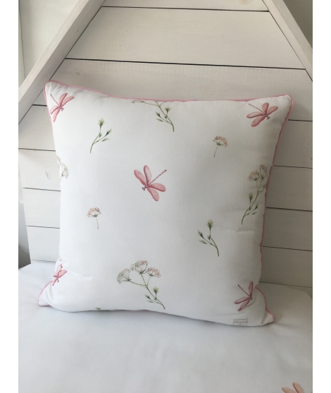 DRAGONFLIES AND WILD FLOWERS Pillow