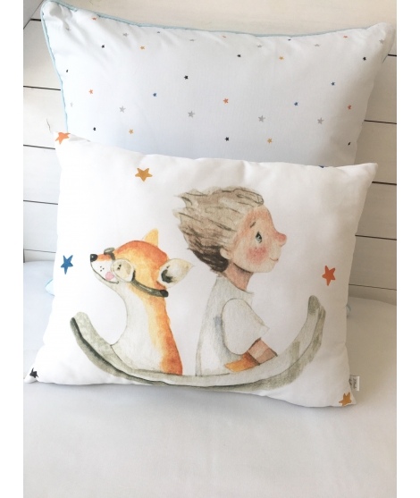 RAIN OF STARS BOY Personalized Pillow